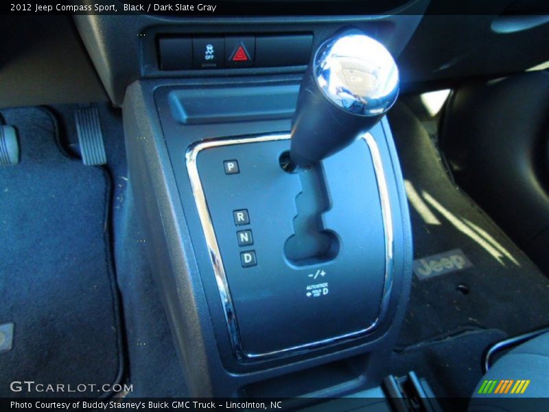 Black / Dark Slate Gray 2012 Jeep Compass Sport