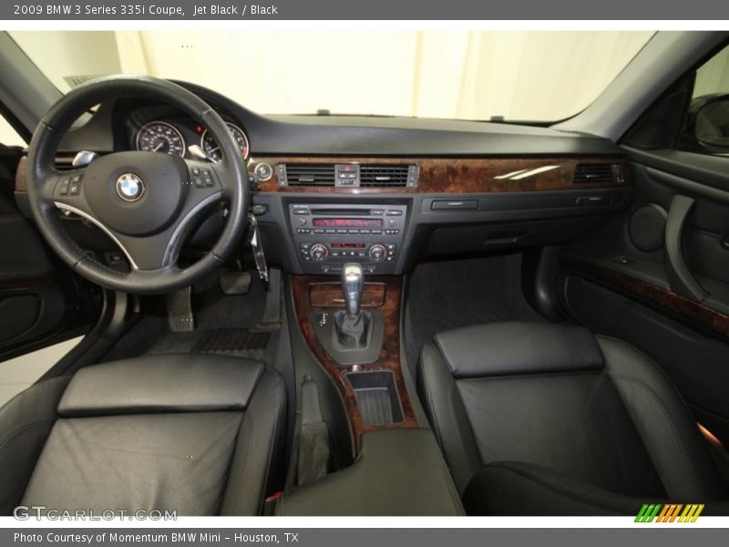 Jet Black / Black 2009 BMW 3 Series 335i Coupe