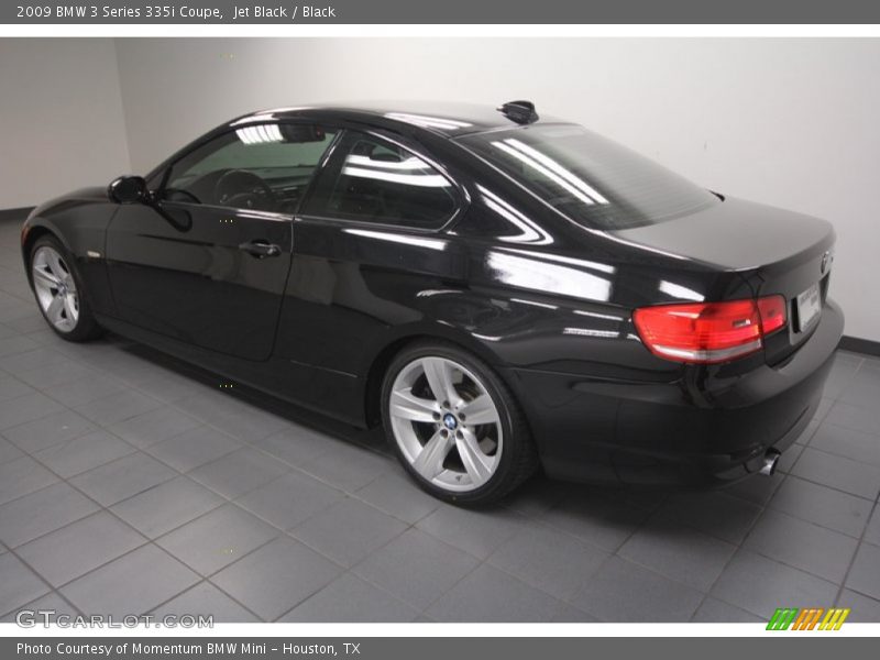 Jet Black / Black 2009 BMW 3 Series 335i Coupe