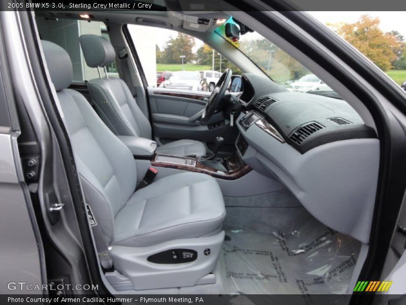 Sterling Grey Metallic / Grey 2005 BMW X5 3.0i