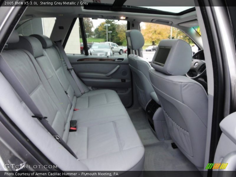 Sterling Grey Metallic / Grey 2005 BMW X5 3.0i
