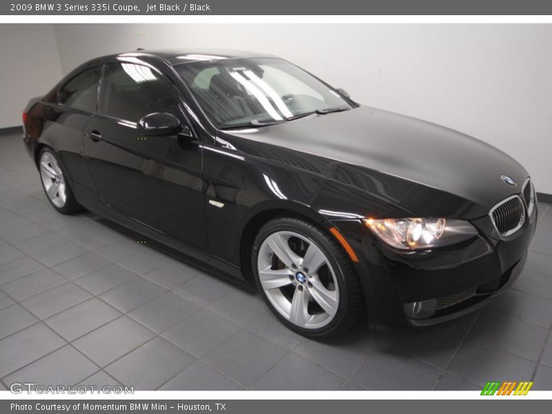 Jet Black / Black 2009 BMW 3 Series 335i Coupe