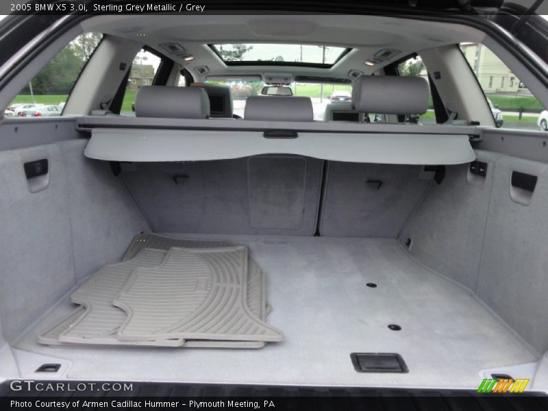 Sterling Grey Metallic / Grey 2005 BMW X5 3.0i