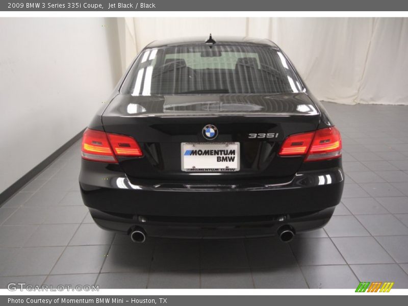 Jet Black / Black 2009 BMW 3 Series 335i Coupe