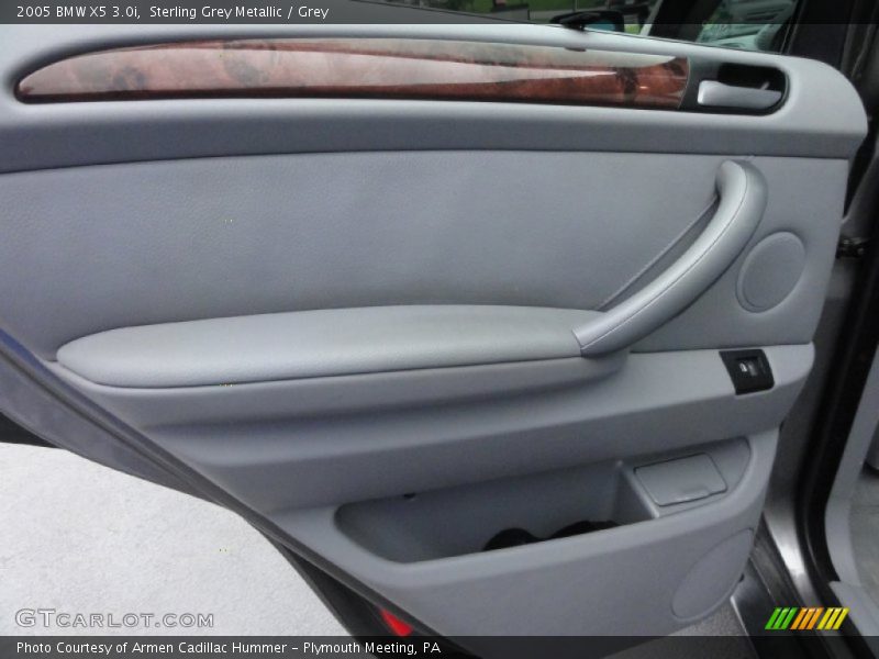 Sterling Grey Metallic / Grey 2005 BMW X5 3.0i