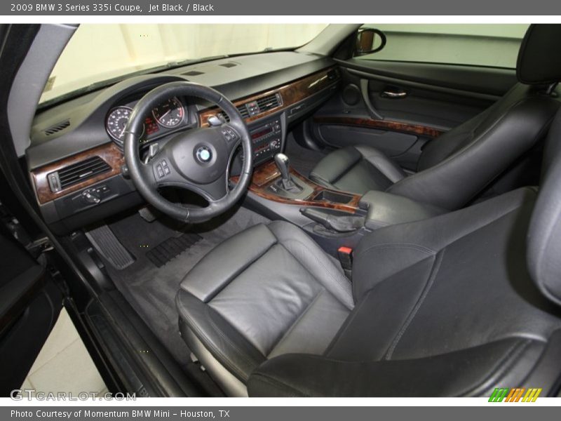Jet Black / Black 2009 BMW 3 Series 335i Coupe