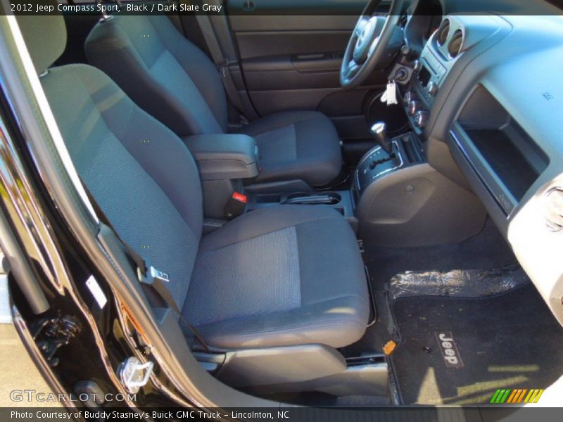 Black / Dark Slate Gray 2012 Jeep Compass Sport
