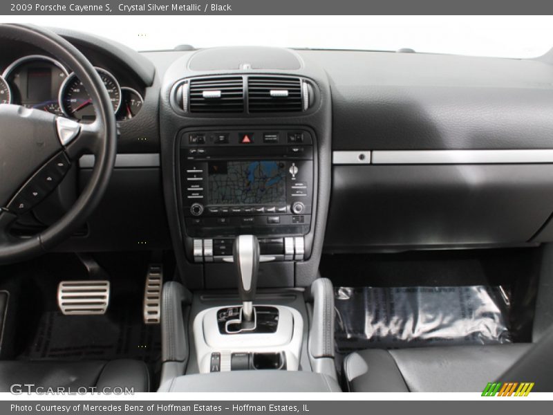 Crystal Silver Metallic / Black 2009 Porsche Cayenne S