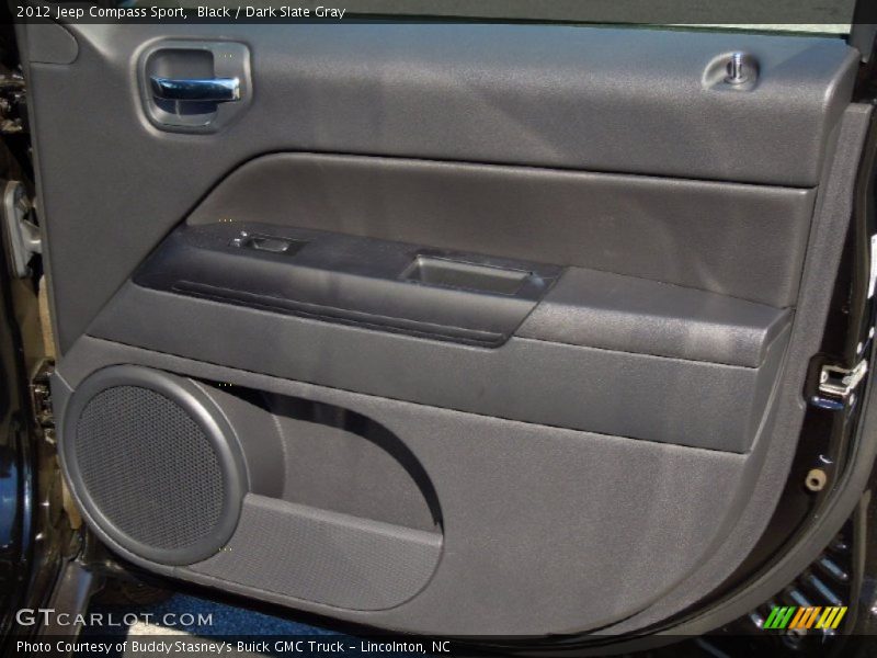 Black / Dark Slate Gray 2012 Jeep Compass Sport