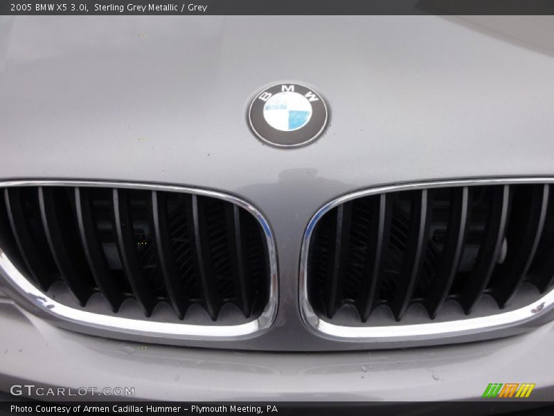 Sterling Grey Metallic / Grey 2005 BMW X5 3.0i