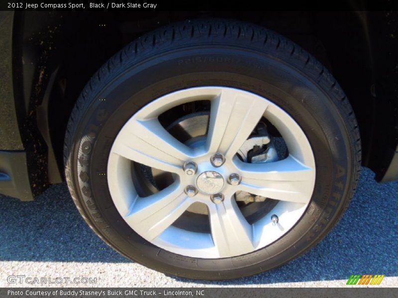 Black / Dark Slate Gray 2012 Jeep Compass Sport