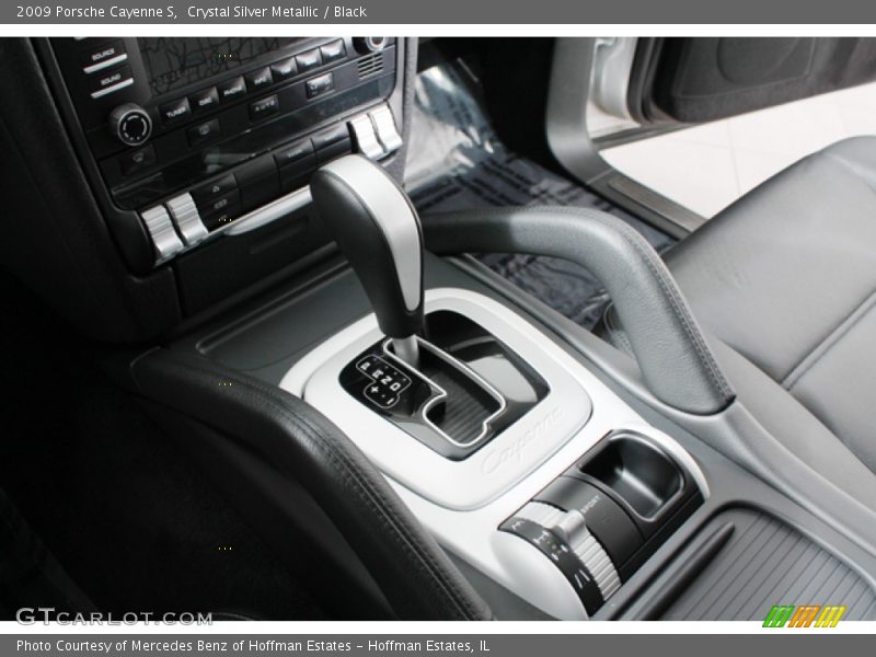 Crystal Silver Metallic / Black 2009 Porsche Cayenne S