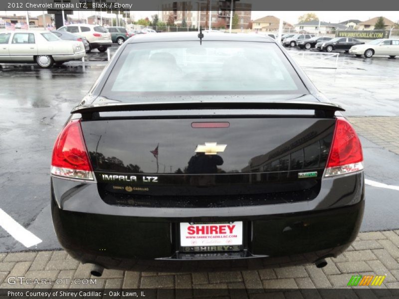 Black / Ebony 2012 Chevrolet Impala LTZ