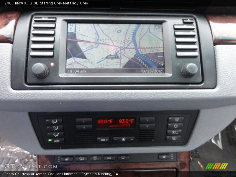 Sterling Grey Metallic / Grey 2005 BMW X5 3.0i