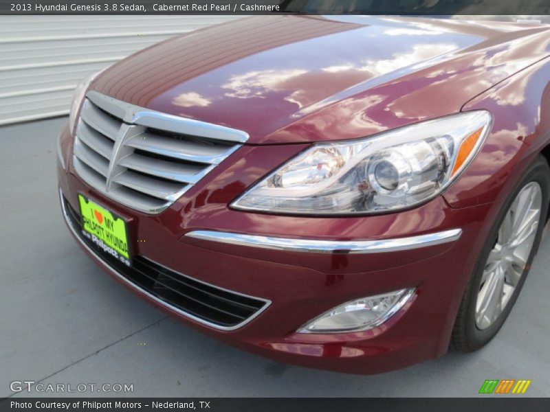Cabernet Red Pearl / Cashmere 2013 Hyundai Genesis 3.8 Sedan