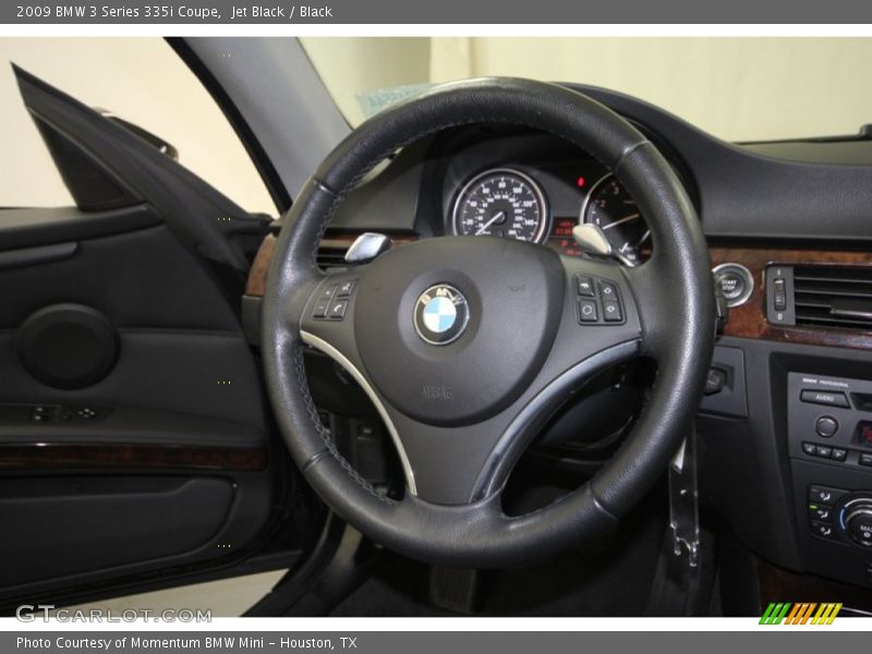 Jet Black / Black 2009 BMW 3 Series 335i Coupe