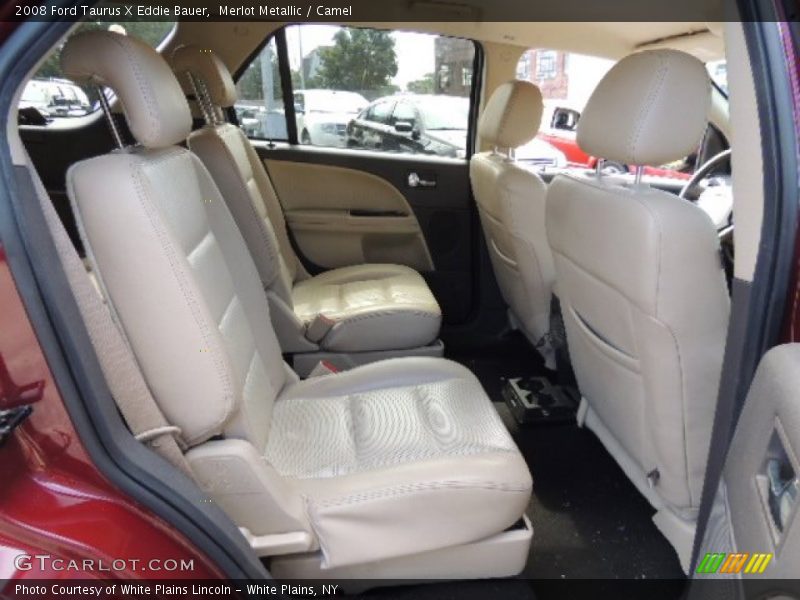 Merlot Metallic / Camel 2008 Ford Taurus X Eddie Bauer
