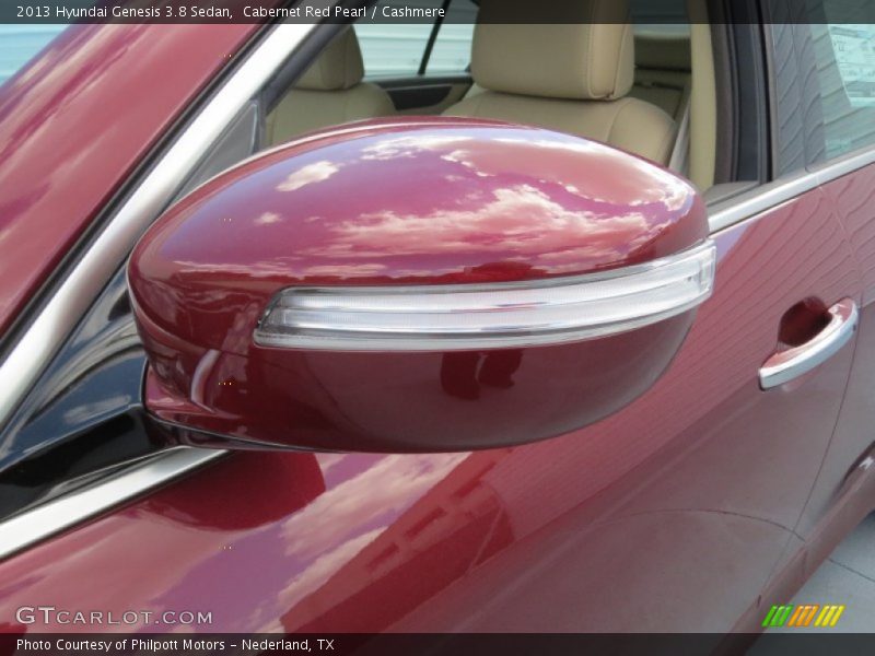 Cabernet Red Pearl / Cashmere 2013 Hyundai Genesis 3.8 Sedan