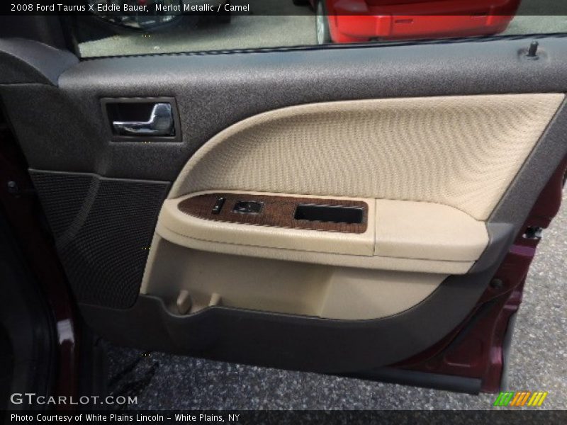 Merlot Metallic / Camel 2008 Ford Taurus X Eddie Bauer