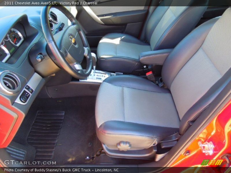 Victory Red / Charcoal 2011 Chevrolet Aveo Aveo5 LT