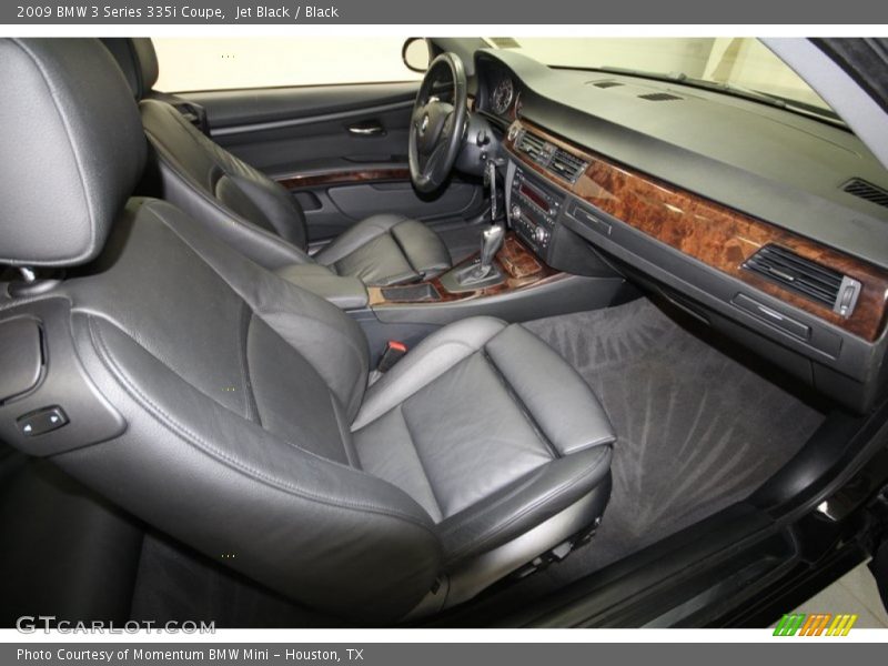 Jet Black / Black 2009 BMW 3 Series 335i Coupe