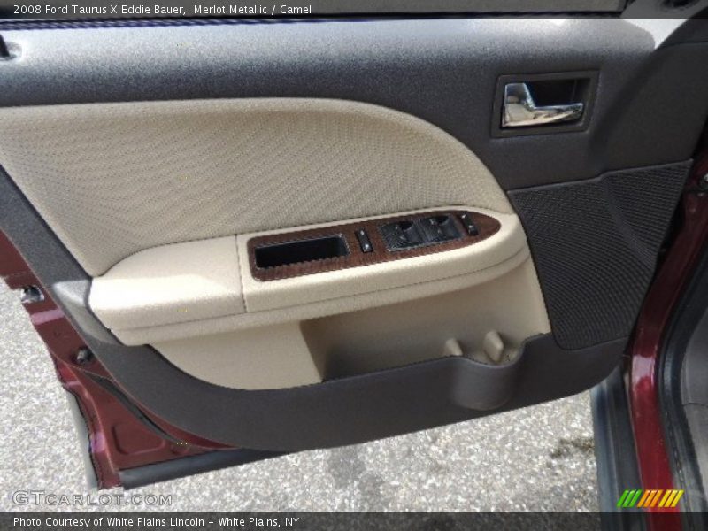 Merlot Metallic / Camel 2008 Ford Taurus X Eddie Bauer