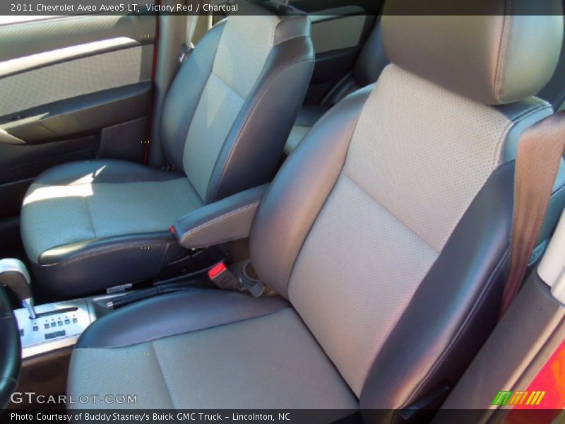 Victory Red / Charcoal 2011 Chevrolet Aveo Aveo5 LT