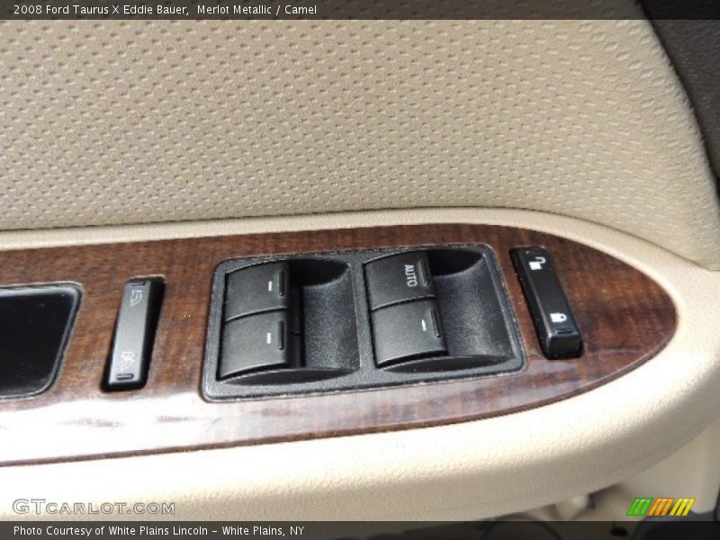 Merlot Metallic / Camel 2008 Ford Taurus X Eddie Bauer
