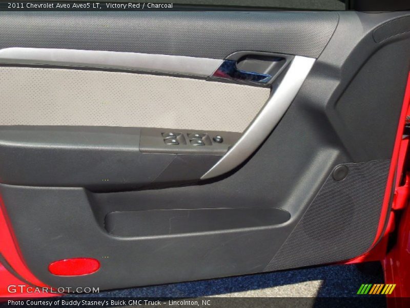 Victory Red / Charcoal 2011 Chevrolet Aveo Aveo5 LT