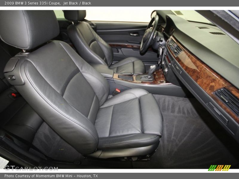 Jet Black / Black 2009 BMW 3 Series 335i Coupe