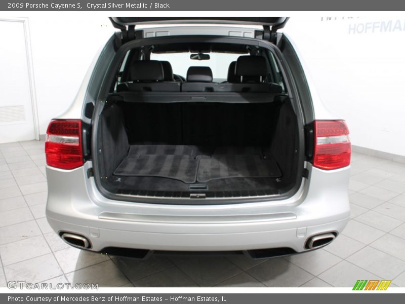 Crystal Silver Metallic / Black 2009 Porsche Cayenne S