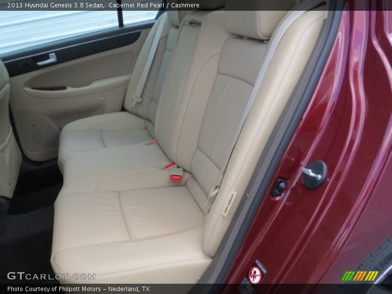 Cabernet Red Pearl / Cashmere 2013 Hyundai Genesis 3.8 Sedan