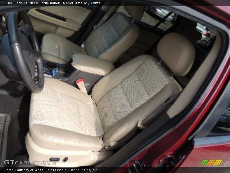 Merlot Metallic / Camel 2008 Ford Taurus X Eddie Bauer