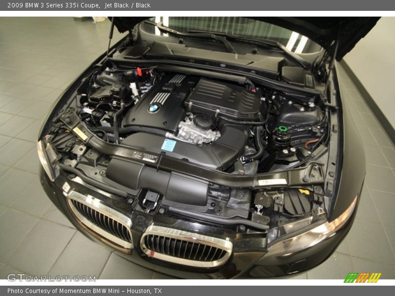Jet Black / Black 2009 BMW 3 Series 335i Coupe