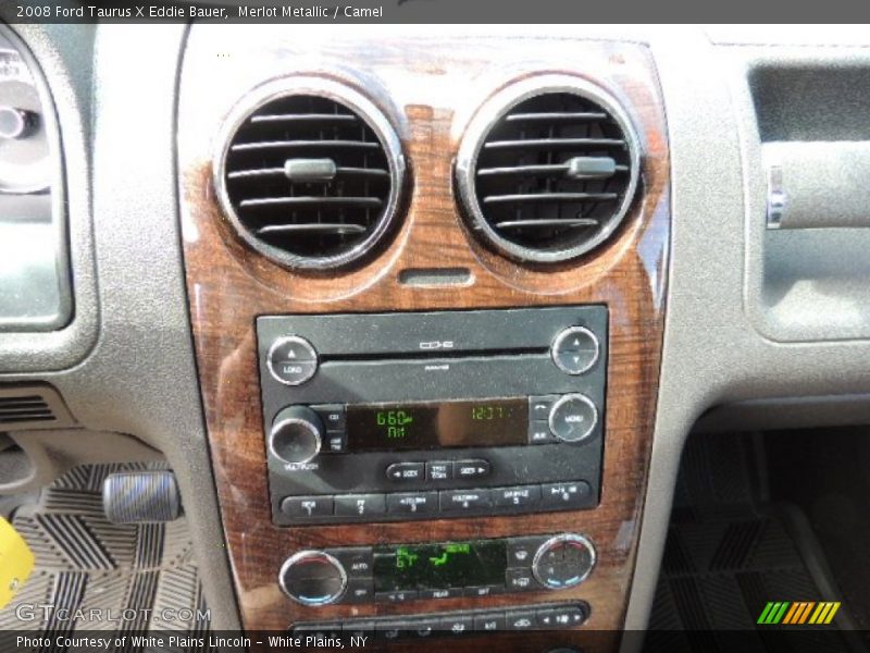 Merlot Metallic / Camel 2008 Ford Taurus X Eddie Bauer