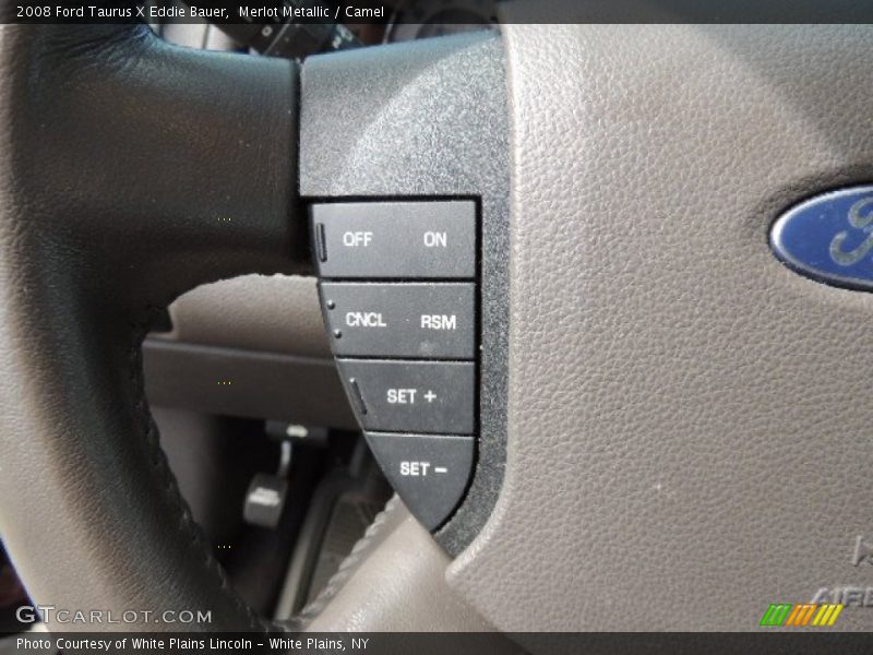 Merlot Metallic / Camel 2008 Ford Taurus X Eddie Bauer