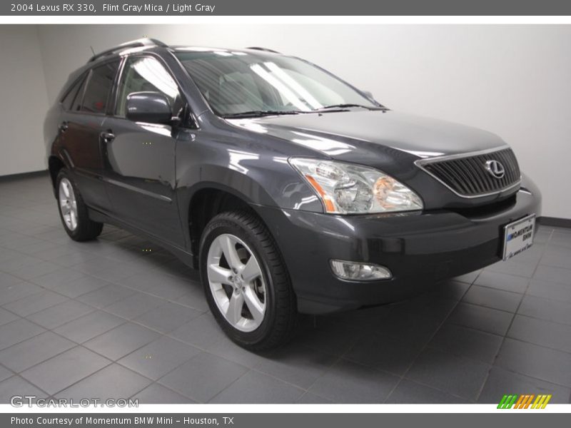 Flint Gray Mica / Light Gray 2004 Lexus RX 330