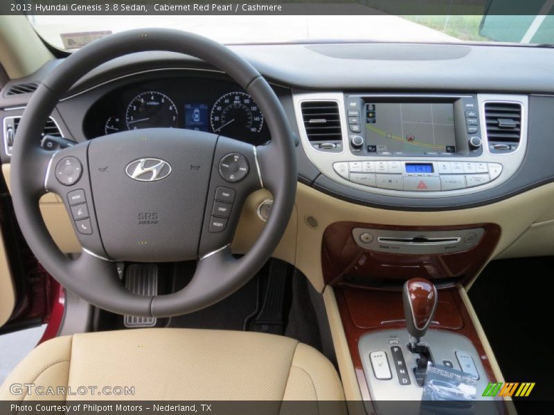 Dashboard of 2013 Genesis 3.8 Sedan