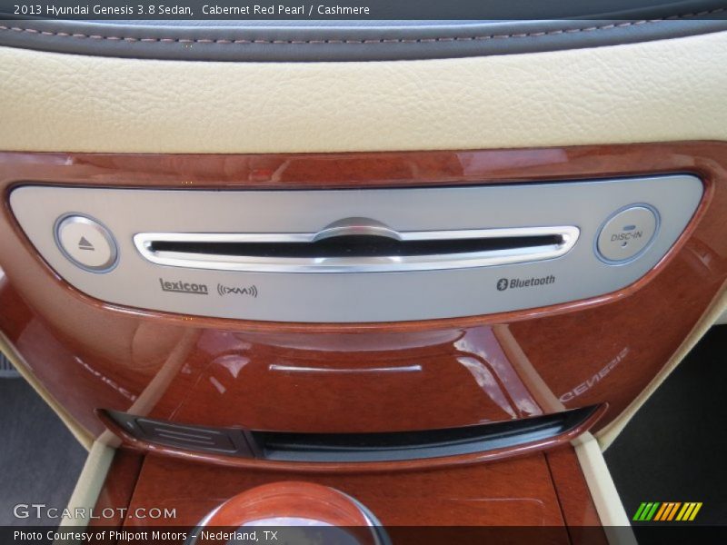 Audio System of 2013 Genesis 3.8 Sedan