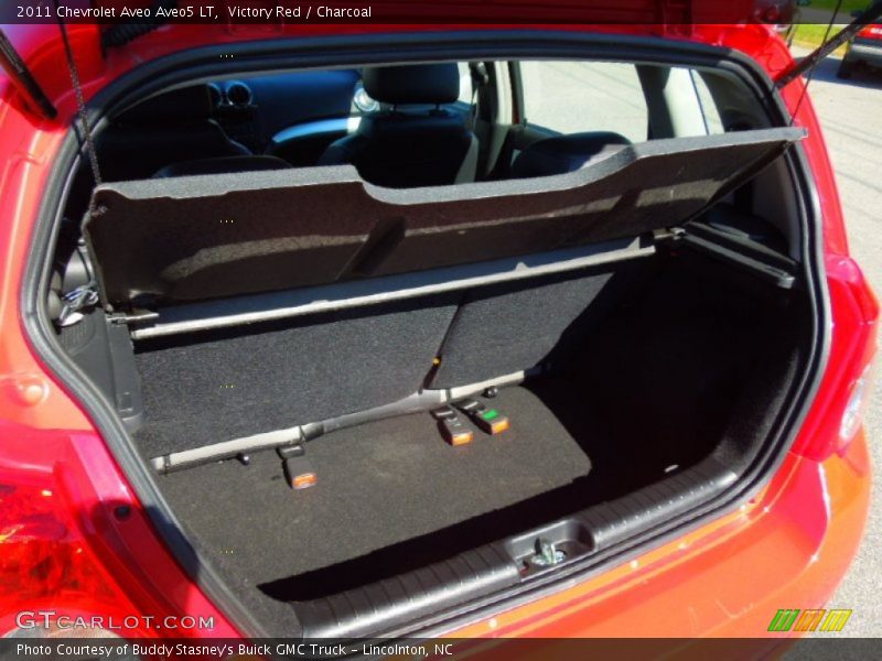Victory Red / Charcoal 2011 Chevrolet Aveo Aveo5 LT