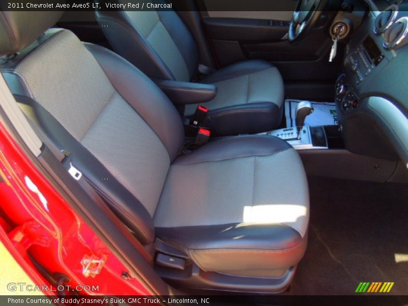Victory Red / Charcoal 2011 Chevrolet Aveo Aveo5 LT