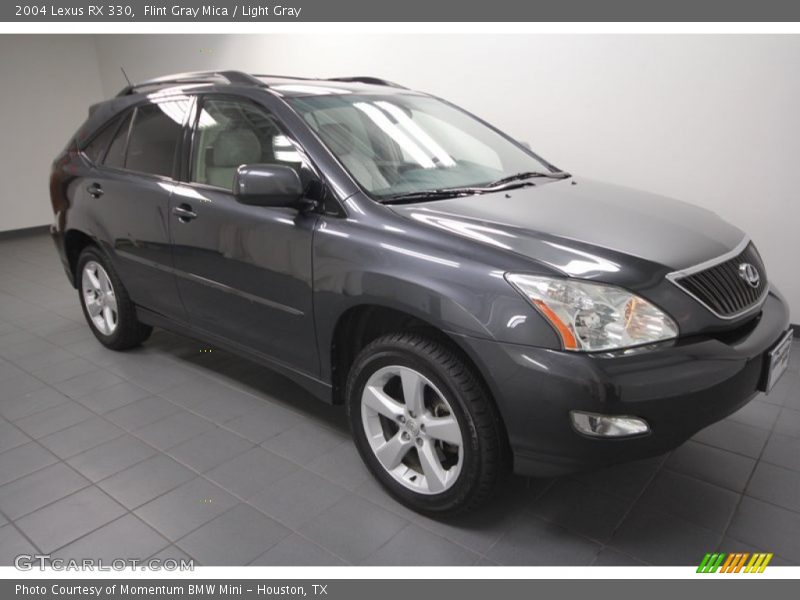 Flint Gray Mica / Light Gray 2004 Lexus RX 330