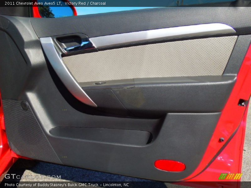 Victory Red / Charcoal 2011 Chevrolet Aveo Aveo5 LT