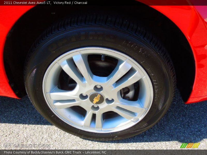 Victory Red / Charcoal 2011 Chevrolet Aveo Aveo5 LT