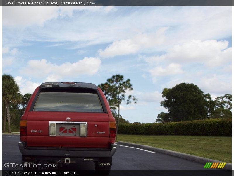 Cardinal Red / Gray 1994 Toyota 4Runner SR5 4x4