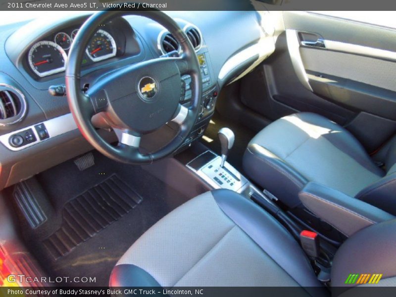 Victory Red / Charcoal 2011 Chevrolet Aveo Aveo5 LT