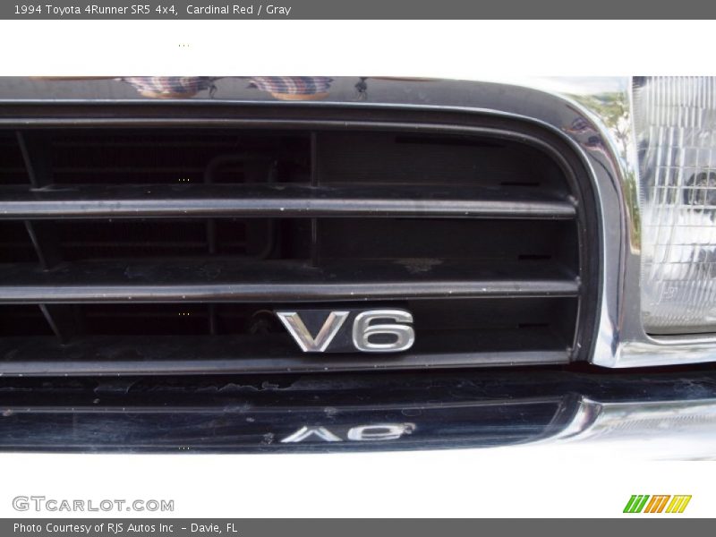 Cardinal Red / Gray 1994 Toyota 4Runner SR5 4x4