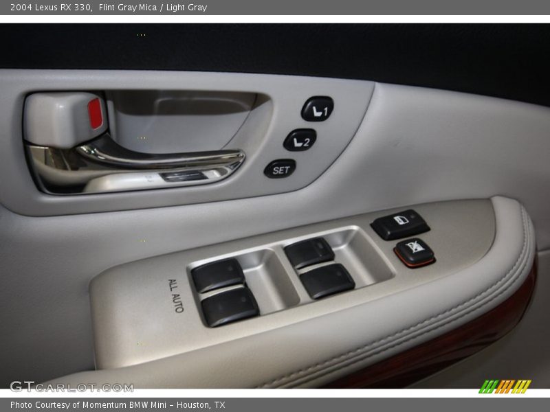 Flint Gray Mica / Light Gray 2004 Lexus RX 330