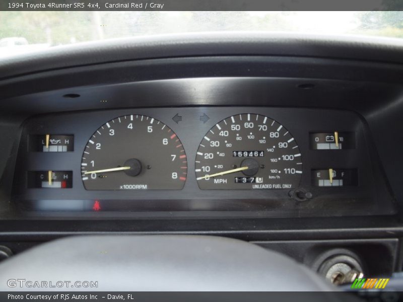  1994 4Runner SR5 4x4 SR5 4x4 Gauges