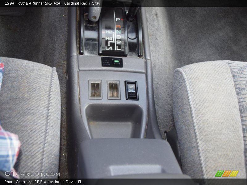 Cardinal Red / Gray 1994 Toyota 4Runner SR5 4x4